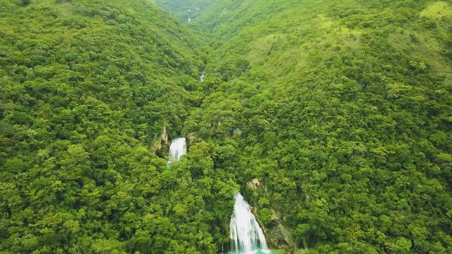 El Chiflon waterfalls in Chiapas Mexico