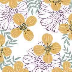 Obraz premium flower background