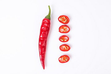 Fresh red pepper