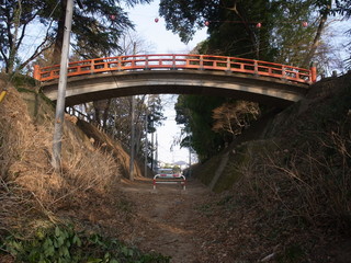 祇園橋（栃木県小山市城山公園）, Gion Bridge in Shiroyama Park, Oyama city, Tochigi Prefecture, Japan