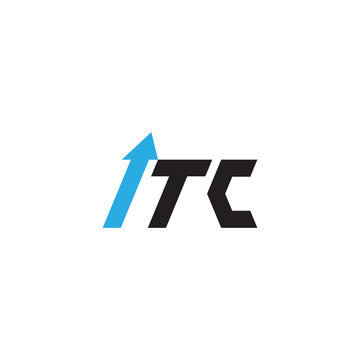 ITC logo letter design