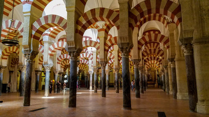 Moorish architecture of Cordoba Spain