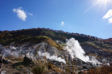 Tamagawa hot springs,Akita,Japan