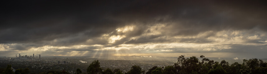 Sunrise City Panorama