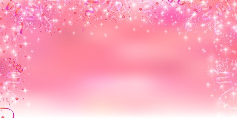 バレンタイン　リボン　ピンク　背景