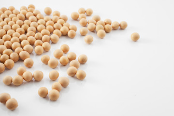 green beans isolated on white background