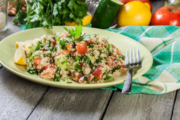 Tabbouleh salad with couscous