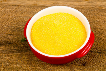 Raw polenta