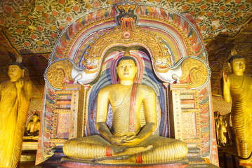 スリランカのヌワラエリヤの寺院