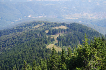 Ski-slope of Kom, Berkovitsa - Bulgaria