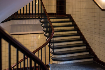 Up stairs