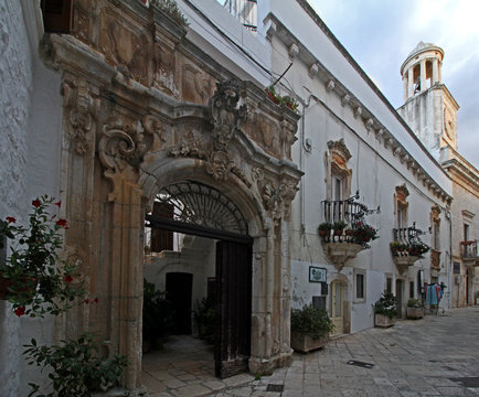 palazzo Morelli a Locorotondo (Puglie)