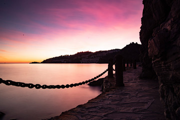 Sunset over Punta de la Mona
