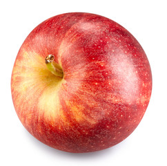 Red apple isolated on white