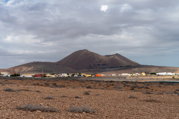 Volcanic landscape, Canary, Fuerteventura