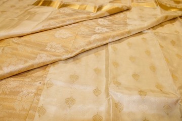 Silk Saree Folds