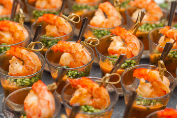 Fingerfood - herzhafte Snacks für Party und Buffet