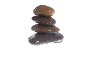 stone isolated on white background