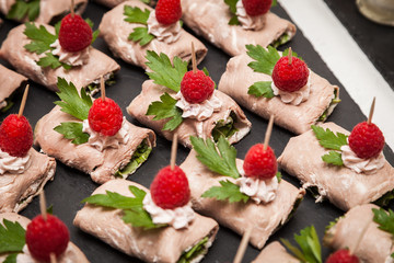 Fingerfood - herzhafte Snacks für Party und Buffet