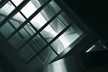 windows of modern building