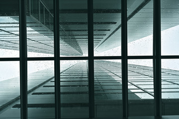 windows of modern building