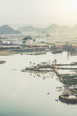 Yunnan province in China is a dark landscape