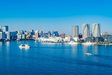 Naklejka premium 風景物語(レインボーブリッジ)