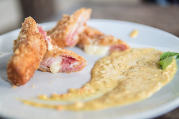 Bacon Omelette Roll