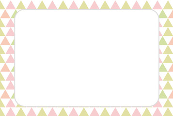 春色ポリゴンの背景素材