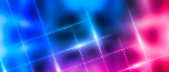 Abstract background with lines and glow