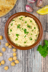 Humus - orientalischer Dip aus Kichererbsen