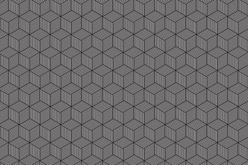 Black and white geometric pattern background