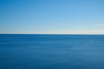 Fototapeta premium Blue sea and sky