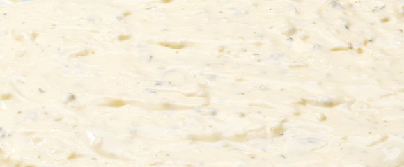 Tartar sauce texture background,