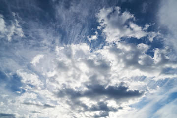 Sky and clouds background