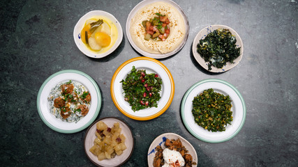 tapas served in the small plate