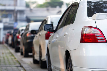 Fototapeta premium Car parking