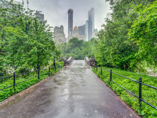 Central Park, New York City in spring