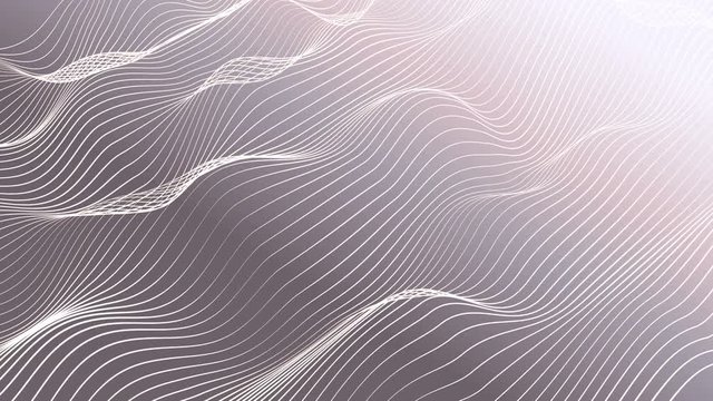 smooth abstract wave lines business background