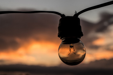 foco atardecer © sebastianav1994