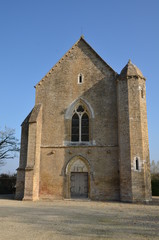 NOTRE DAME DU SAINT SAULCE CHAPELLE TEMPLIERE (12&eacute;me SIECLE) YONNE FRANCE