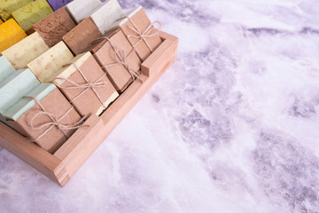 Handmade natural soap bars