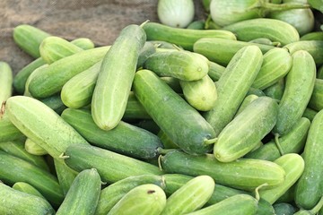 cucumber at street food