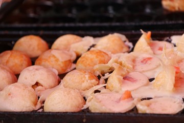 Takoyaki is Japanese snack