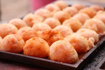 Takoyaki is Japanese snack