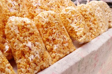 Popcorn in the market