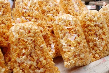 Popcorn in the market