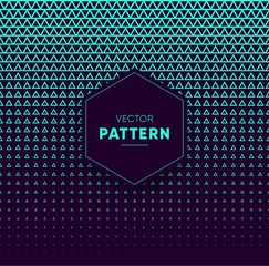 Blue vector halftone for backgrounds and designs