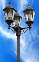 Fototapeta na wymiar Old street lantern