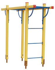 Simulator for sports grounds on white